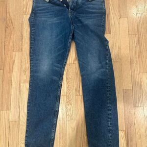 Grlfrnd Women's Blue and Navy Jeans